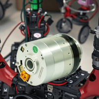 Motor Servoaccionador de Imán Permanente Integrado para Brazo Robótico Humanoide, Ventilador de Barco, Uso en Electrodomésticos, Impermeable IP55, Modelo de 90W