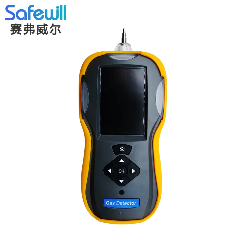 Safewill cung cấp HC, co, CO2,O2,NOx chất lượng không khí Monitor Detector nhiệt độ độ ẩm Monitor gas Analyzer/Detector