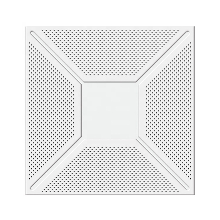 Excellente Isolation Phonique Panneau de Plafond De Pvc De Haute Qualité