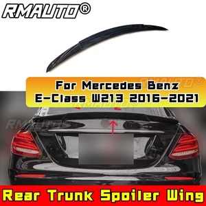 Car Rear <b>Trunk</b> Spoiler Wing Roof Spoiler Roof Wing Body Kit for Mercedes Benz E-Class W213 2016-2021 Car Accessories - Product Image 1