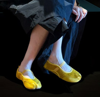 Chaussures plates décontractées Mary Jane en daim à bout fendu P18 pour femme, nouvelle collection automne 2026, mocassins ballerines à enfiler