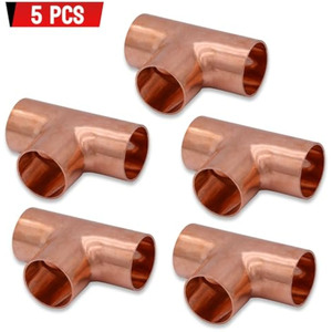 Nhà Máy Outlet bán buôn <span class=keywords><strong>1</strong></span>/2 inch ID hàn đồng doanh phụ kiện <span class=keywords><strong>TEE</strong></span> cho HVAC đơn vị - Product Image 2
