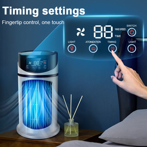 <span class=keywords><strong>Climatiseur</strong></span> portable intelligent à brumisation, <span class=keywords><strong>petit</strong></span> <span class=keywords><strong>climatiseur</strong></span> USB, ventilateur rafraîchisseur pour la maison et le bureau - Product Image 4