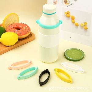 Accessoires décoratifs pour gobelets, anneau de suspension pour gobelet, anneau en silicone élastique, poignée portable, anneau en silicone pour tasse - Product Image 3