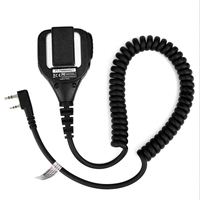Mikrofon Speaker jarak jauh tahan air IP54 murah untuk Kenwood TH-D7 TK-208/308 NX-5200 BAOFENG Retevis H777 RT22 TYT Radio dua arah