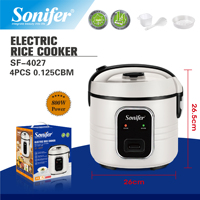 Cuisinières à riz électriques automatiques blanches Sonifer SF-4027, neuves, pour usage domestique, 900 W, antiadhésives, petites, 5 litres