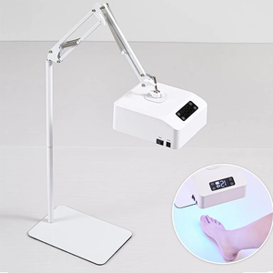 Lampe de séchage UV LED sans fil rechargeable personnalisée H20, support réglable pour manucure, pédicure, gel et nail art - Product Image 1