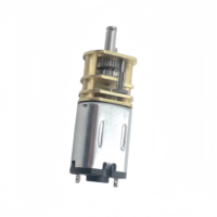 Moteur à engrenages métalliques DC miniature M10 personnalisé 1,5V-24V à aimant permanent brossé pour ventilateurs et appareils électroménagers