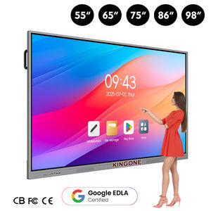 उच्च अंत इंटरैक्टिव बोर्ड अनुकूलित पैनल दोहरी विभाजन स्क्रीन बजट स्मार्ट व्हाइटबोर्ड रिमोट मीटिंग डिस्प्ले 3840 एक्स 2160 मॉनिटर - Product Image 1