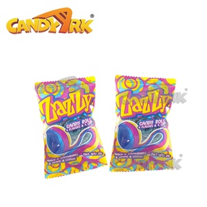 Suministro directo de fábrica OEM Regaliz Gummy <span class=keywords><strong>Candy</strong></span> Sour Belt Regaliz Sabor afrutado Textura masticable Rainbow Sour <span class=keywords><strong>Candy</strong></span> - Product Image 4