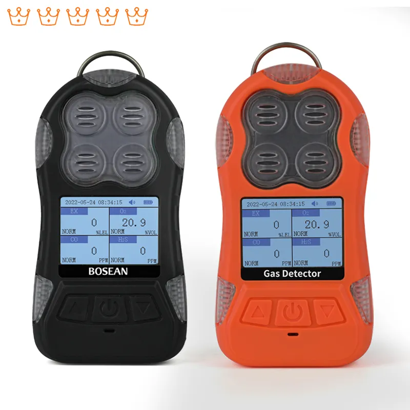 Bosian CE FCC Rosh nổ bằng chứng Gas Detector đa Gas Detector O3 O2 CO2 kết nối với PC Máy tính