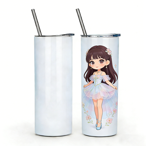 Gobelet en verre coloré Uv Official <span class=keywords><strong>Orca</strong></span> <span class=keywords><strong>Coatings</strong></span> 15 oz 20 oz 30 oz avec couvercle en bambou et paille, tasse à sublimation, couvercles coulissants Mag Slider - Product Image 1