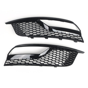 กระจังหน้าล่าง Audi A3 Sedan รุ่น 8V5807681A แบบรังผึ้ง ครอบไฟตัดหมอก สีดำ ABS อะไหล่ตกแต่งเพิ่มเติม - Product Image 1