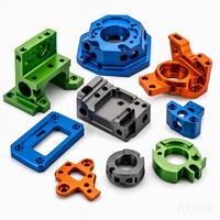 Fabricant de porte-clés personnalisés avec logo, faible MOQ, pièces métalliques usinées CNC OEM, acier inoxydable 304 316, aluminium 6061, Guangdong