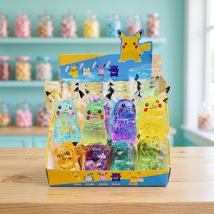 Jouet anti-stress en gel, figurine d'anime, mignon, extensible, jouet sensoriel en gel, jouet de bureau coloré, boîte cadeau, à partir de 8 ans - Product Image 2
