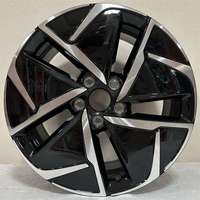 Neue Gussaluminium-Legierung 17 Zoll*7,5 CB57,1 ET51 PCD5*112 Mattschwarze Oberfläche Mehrspeichen-Pkw-Felge