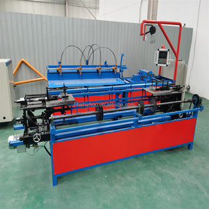 Máy Làm Hàng Rào Lưới Kim Cương Máy Dệt Dây Xích Máy Dệt Kim Bán - Product Image 5