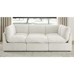 Factory direct sale 2 corner 2 seater and 1 ottoman sofa seaters modular sofa sectional living room sofa