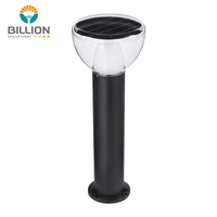 Lampes solaires LED pour pelouse IP65, très vendues, 20 LED, capteur de lumière, en aluminium moulé sous pression, PC, 4,5W, lumière blanche chaude