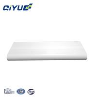 Conduit d'aération plat rectangulaire pour systèmes CVC et d'air frais, conduit peu encombrant adapté pour l'alimentation en air au sol et au plafond