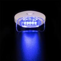 Luz blanqueadora de dientes al por mayor 5 LED Blue Ray 10 minutos temporizador PAP sistema de blanqueamiento de dientes sin peróxido logotipo personalizado