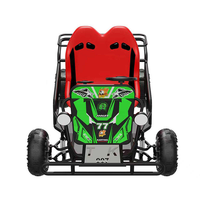 Go-Karts Eléctricos Dobles H.H para Adultos y Niños con Ruedas de 7 Pulgadas, Velocidad de 40 km/h y Capacidad de Carga de 200 kg, Go-Kart de Derrape