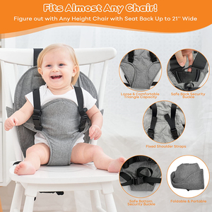 Arnés de asiento de seguridad portátil de alta calidad para bebé, silla alta Universal para comedor, escritorio, arnés de seguridad para viaje - Product Image 6