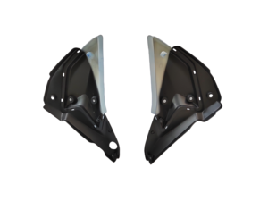 Pour <span class=keywords><strong>Empire</strong></span> Keeway Arsen II couvercle de réservoir de carburant latéraux rouges pour <span class=keywords><strong>Empire</strong></span> Keeway Arsen II pièces de rechange de garniture chromée de moto - Product Image 3