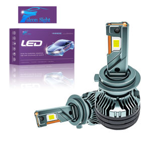 Falconsight H15 tres tubos de cobre Led faro F12 H11 180W 33000lm personalizado H4 faro bombilla para coche Led faros M9pro - Product Image 4