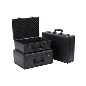 Ningbo Hersteller Custom Size Hochleistungs-Aluminium-Flight case Koffer Trage tasche Aufbewahrung werkzeug koffer mit Custom Foam