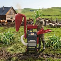 Machine à pulper les fourrages automatique à haute efficacité, broyeur professionnel d'aliments pour animaux, nouvelle conception, équipement de traitement agricole
