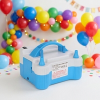 Pompe à ballons électrique domestique haute puissance, souffleur d'air portable à double orifice pour fête d'anniversaire, outil pour ballons en latex magiques