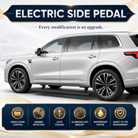 Kit de marchepieds électriques latéraux de haute qualité en plastique et alliage d'aluminium, étanche IPX67, pour BAIC BJ40 Plus/BJ40L/BJ212, ajustement personnalisé