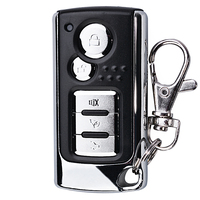 Télécommande sans fil RF 433 MHz à code d'apprentissage, 5 boutons, en ABS, pour porte de garage