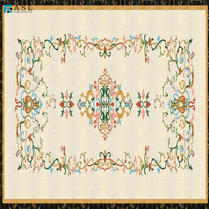 Piastrelle in Marmo Naturale per Hall di Hotel, Pavimentazione in Pietra con Motivo a Medaglione Personalizzato, Prezzo al <span class=keywords><strong>Metro</strong></span> <span class=keywords><strong>Quadrato</strong></span> - Product Image 4