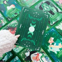 Cartes de Tarot Oracle de Divination Professionnelles pour Jeu de Cartes Classique Premium avec Guide en Anglais pour Débutants – Cartes du Roi