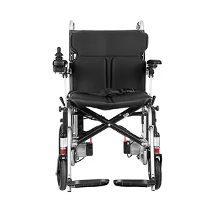 KSM-509 Portable Foldable Lightweight Only 16.5 kgs Wheelchairs Buy New Folding Electric Power Wheelchair 2023 For The Elderly