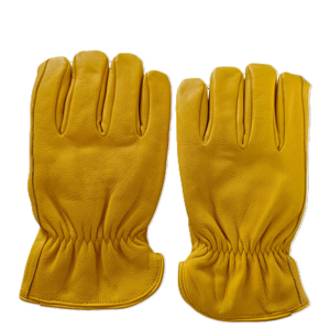 Vente en gros Gants de construction Gants de travail en cuir de vachette Gants de jardinage Soudeur Conducteur Yard Work Heavy Duty Hommes Femmes