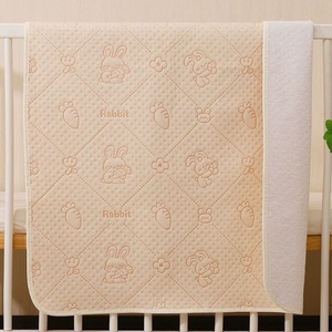 Grand <span class=keywords><strong>matelas</strong></span> à <span class=keywords><strong>langer</strong></span> imperméable et lavable en coton pour bébé, protège-<span class=keywords><strong>matelas</strong></span> respirant antidérapant et anti-fuite pour tout-petits - Product Image 1