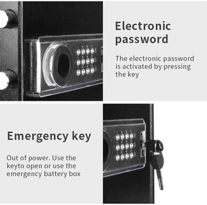 High Quality Low MOQ CE Certified Anti-theft Cold Rolled Steel Office Security Safe <b>Box</b> Electronic Digital <b>Lock</b> Safety <b>Box</b> - Product Image 4