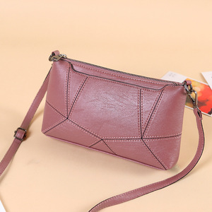 Women PU Leather Messenger Bag <b>Small</b> Handbags Simple Style Shoulder Bags Crossbody Bag Clutch <b>Purse</b> - Product Image 4