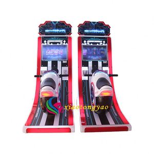 เครื่องเล่นเกมมอเตอร์ไซค์แข่งแบบหยอดเหรียญสำหรับเด็ก  สำหรับความสนุกสนาน - Product Image 4