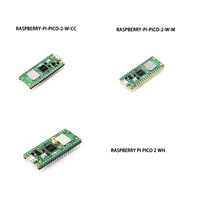 Placa Microcontroladora Raspberry Pi Pico 2 W, Basada en el Chip Oficial RP2350 de Diseño de Doble Núcleo, Compatible con WIFI y Bluetooth