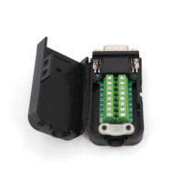 Connecteur D-SUB DB15 VGA mâle/femelle 3 rangées 15 broches, bornier de dérivation à écrou pour bricolage