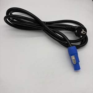 Cable de Alimentación Personalizado de 2.5m, 3*2.5mm², Negro, con Conector <span class=keywords><strong>CEE</strong></span> 7/7, Cable TRUE 1P Powercon - Product Image 3