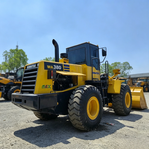 Potente Cargadora de Ruedas Diésel 380 para Trabajo Pesado, Construcción y Minería, Cargadora Frontal de Alta Eficiencia, Capacidad de Cucharón de 3.1 m, 143 kW - Product Image 1
