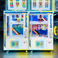 Machine à prix rotative professionnelle avec lecteur de cartes pour les centres d'amusement pour enfants et les centres commerciaux à fort trafic