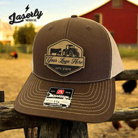 Casquette Trucker Premium Personnalisable avec Patch en Similicuir Gravable au Laser – Vente en Gros