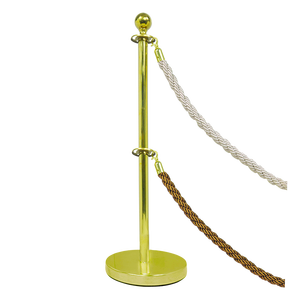 Innovador Poste de Acero Inoxidable Dorado para Filas y Colas, Poste de 5m para Alfombra Roja, Barrera de Seguridad de Grado Ingeniería - Product Image 5
