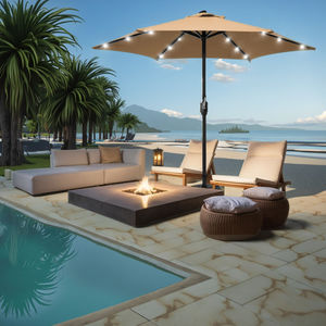 Patio ristorante ombrellone ombrellone per giardino giardino esterno impermeabile impermeabile <span class=keywords><strong>Logo</strong></span> personalizzato - Product Image 5